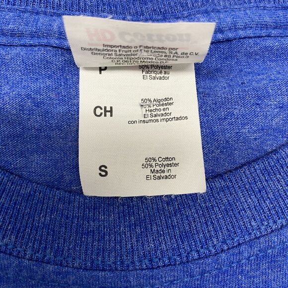 2/$10 Fruit of the Loom Womens Shirt Small Blue‎ Y'all Need Jesus Crew - Picture 8 of 9